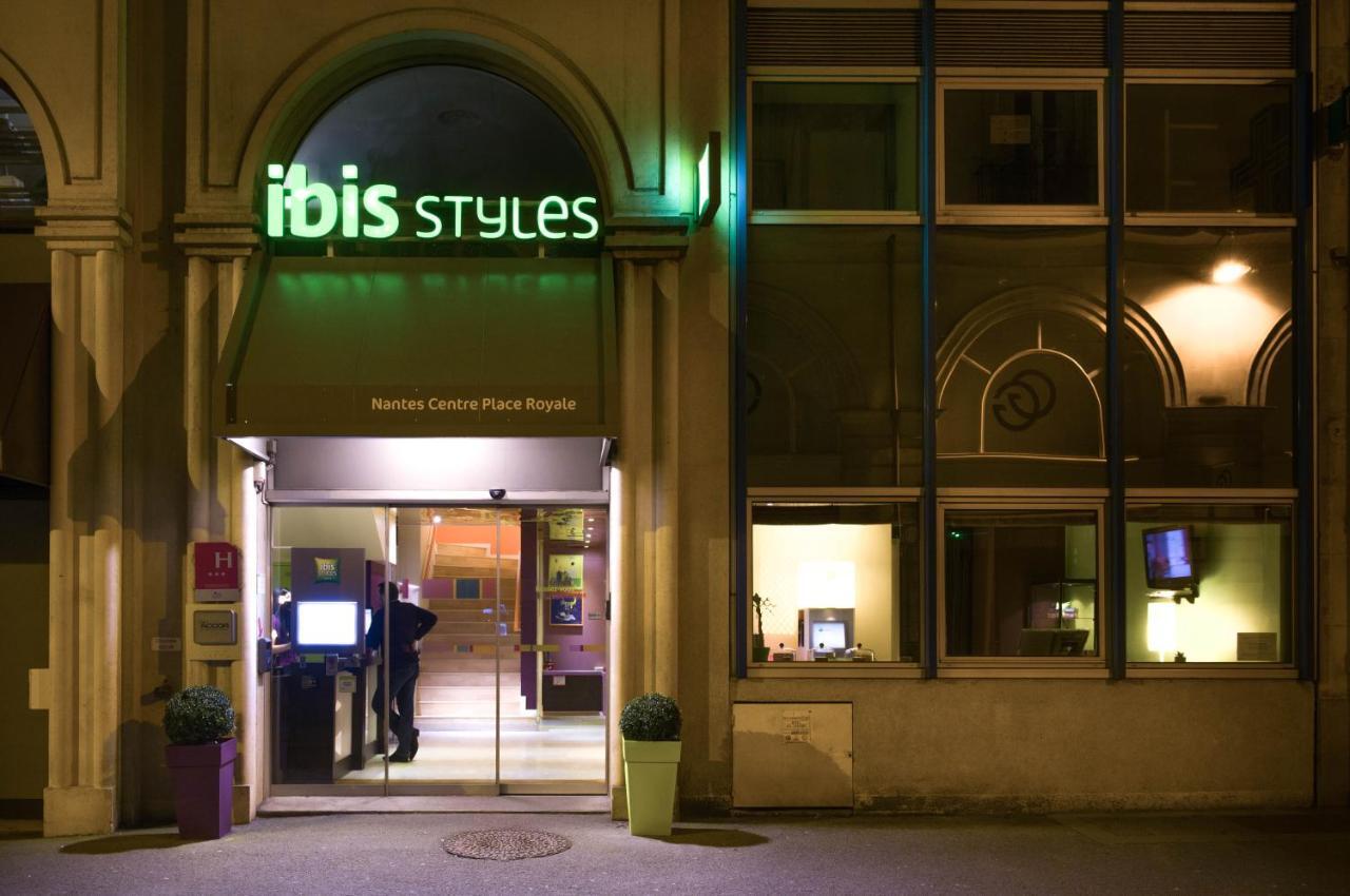 Ibis Styles Nantes Centre Place Royale Eksteriør bilde